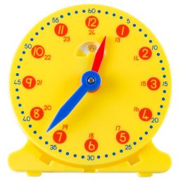 Clock - 24hour Day and Night Clock (10cm diameter) - SA Font