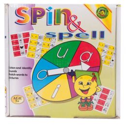 Spin & Spell - English