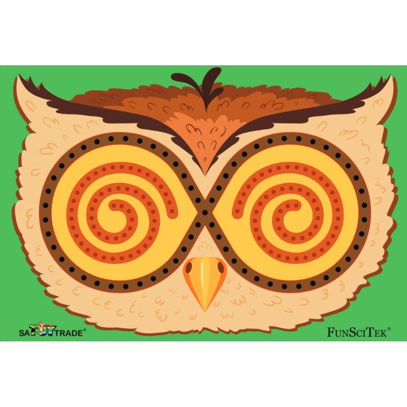 Sensory Finger Tracing Board - Owl (Lazy 8 Doodle Combo)