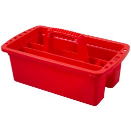 Classroom Caddy - Plastic Red