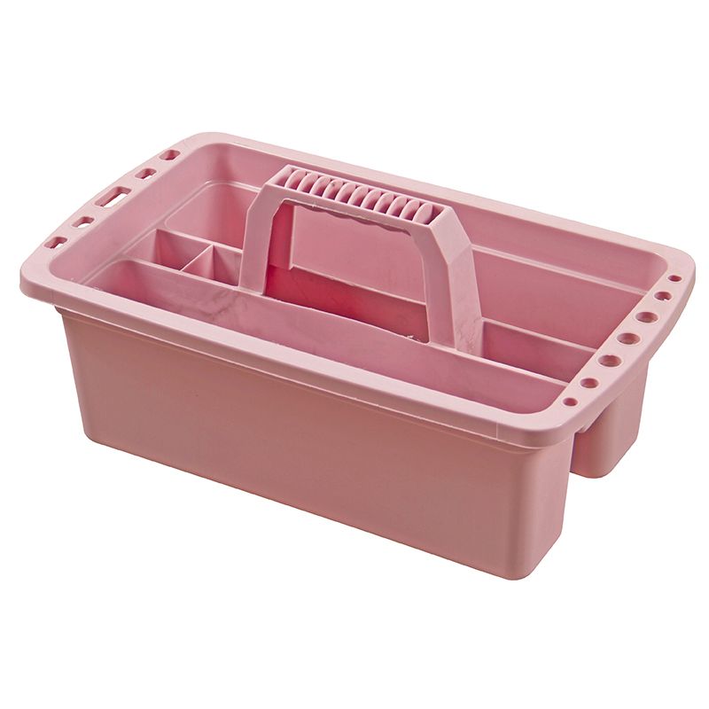 Classroom Caddy - Plastic Dusty Pink