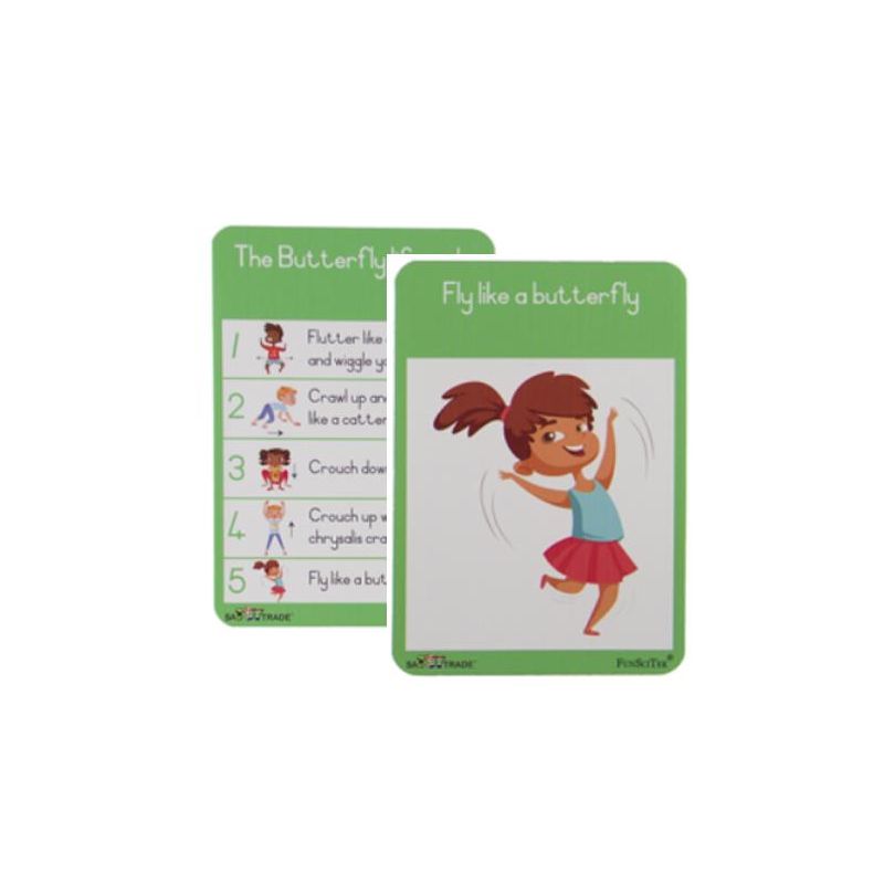 Movement Cards (A6) - Butterfly Life Cycle (6pc)