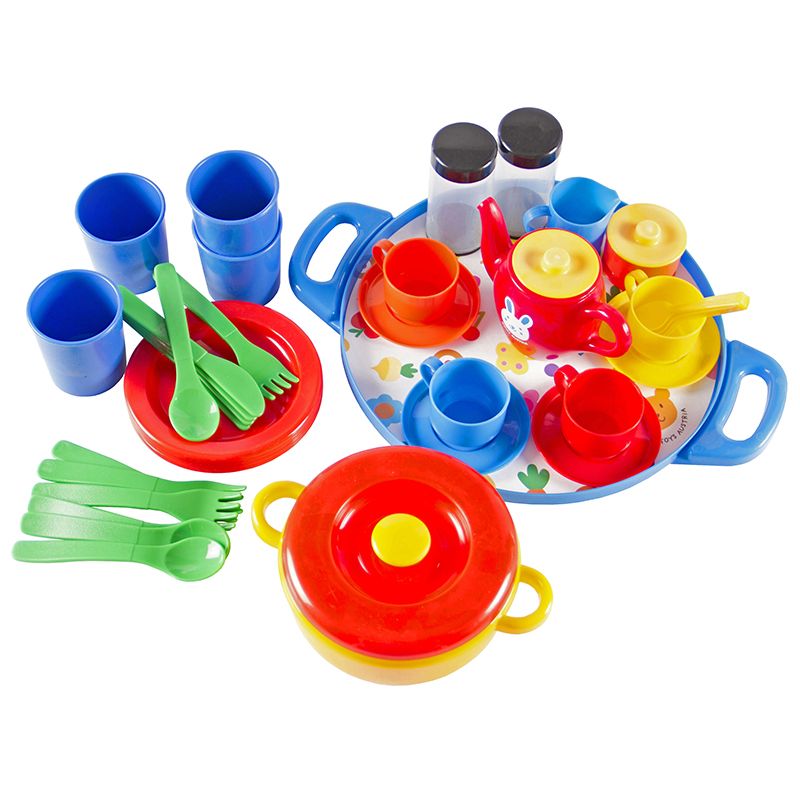 Kitchen - Home Play Dinner/Tea Set (40pc) - Gowi