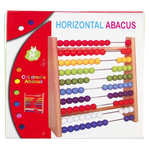 Abacus - Standing Wooden Frame - 100 Beads