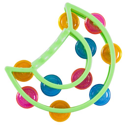 Plastic Tambourine - 10 Bells