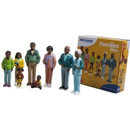 MiniLand - Families - African (8 Figures)