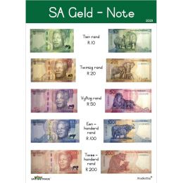 Poster - New SA Geld Note...