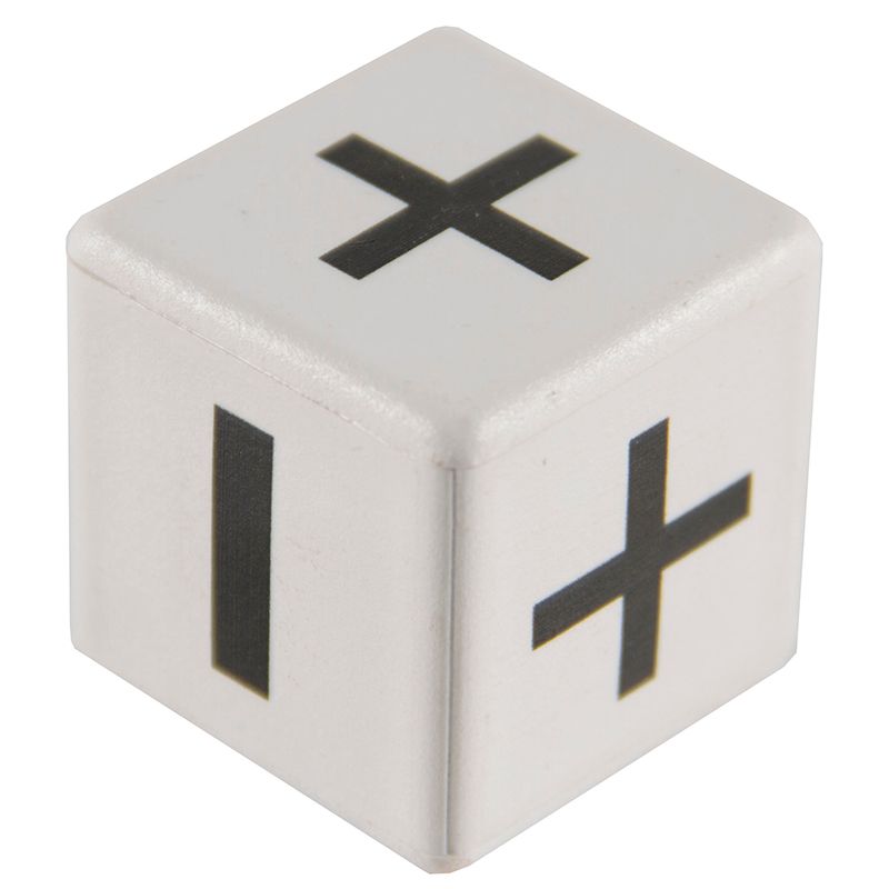 Dice - Cube (35mm) - Symbol Grade 2 (+ -)