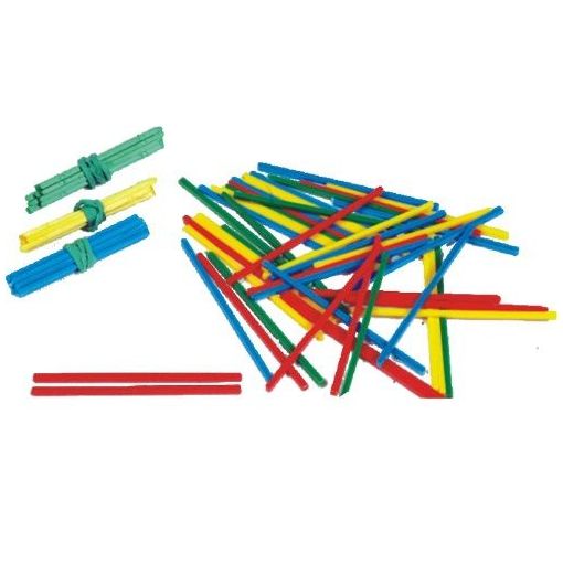 Counting Sticks 100mm Plastic (300pc)