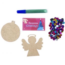Festive Season Kit 1 - Design an Ornament & Card (2pc)