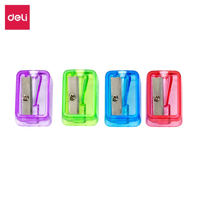 Sharpener - 1-Hole Plastic (1pc) - Assorted - Deli