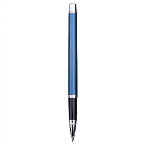 Pen - Gel - Black - Tip 0.5mm (1pc) in Metallic Barrel - Deli