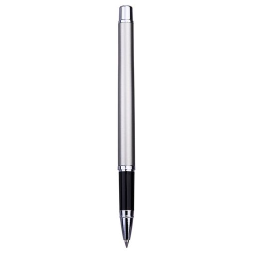 Pen - Gel - Black - Tip 0.5mm (1pc) in Metallic Barrel - Deli