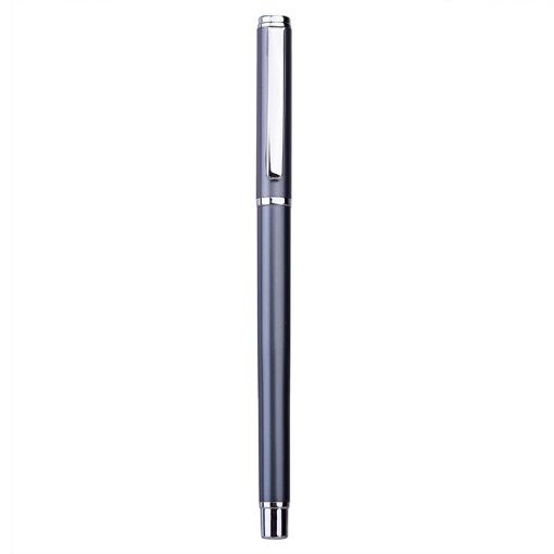 Pen - Gel - Black - Tip 0.5mm (1pc) in Metallic Barrel - Deli