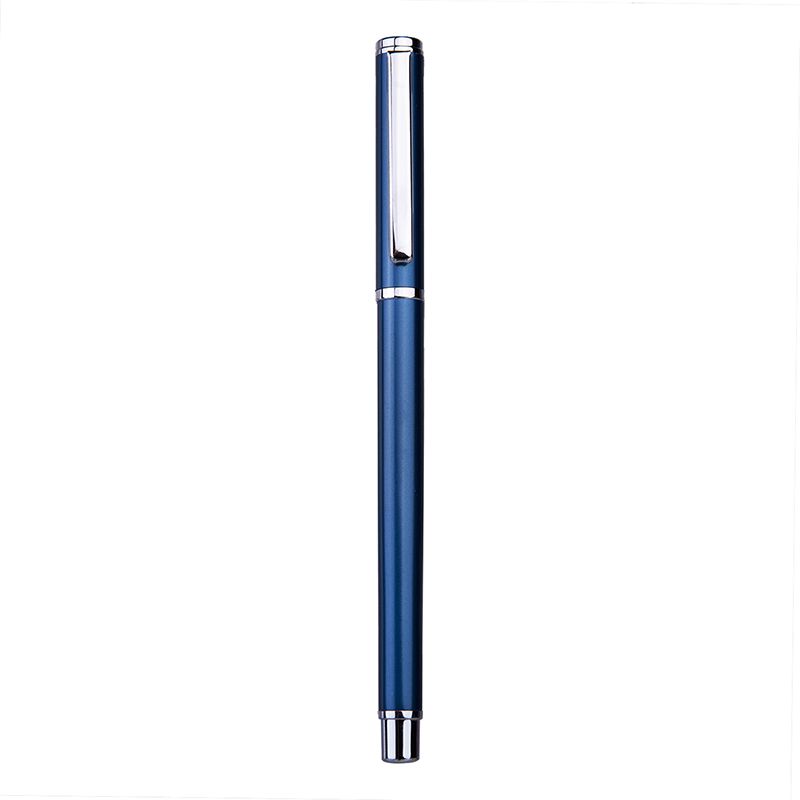 Pen - Gel - Black - Tip 0.5mm (1pc) in Metallic Barrel - Deli