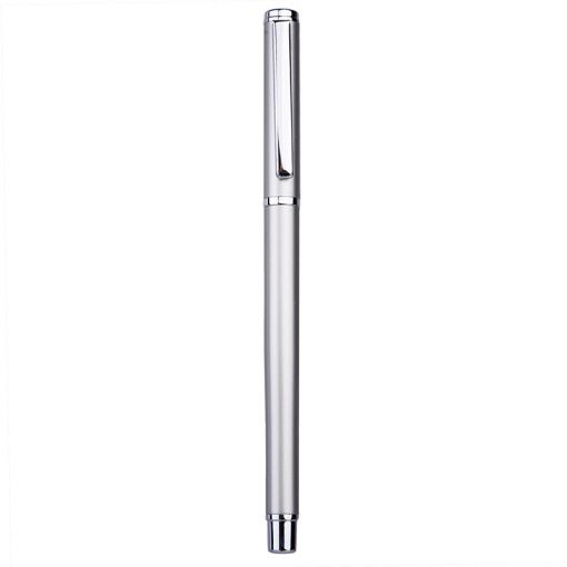 Pen - Gel - Black - Tip 0.5mm (1pc) in Metallic Barrel - Deli