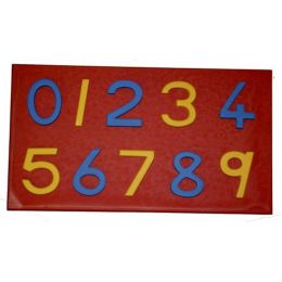 Numbers 0-9 (Touch & Insert) - wood