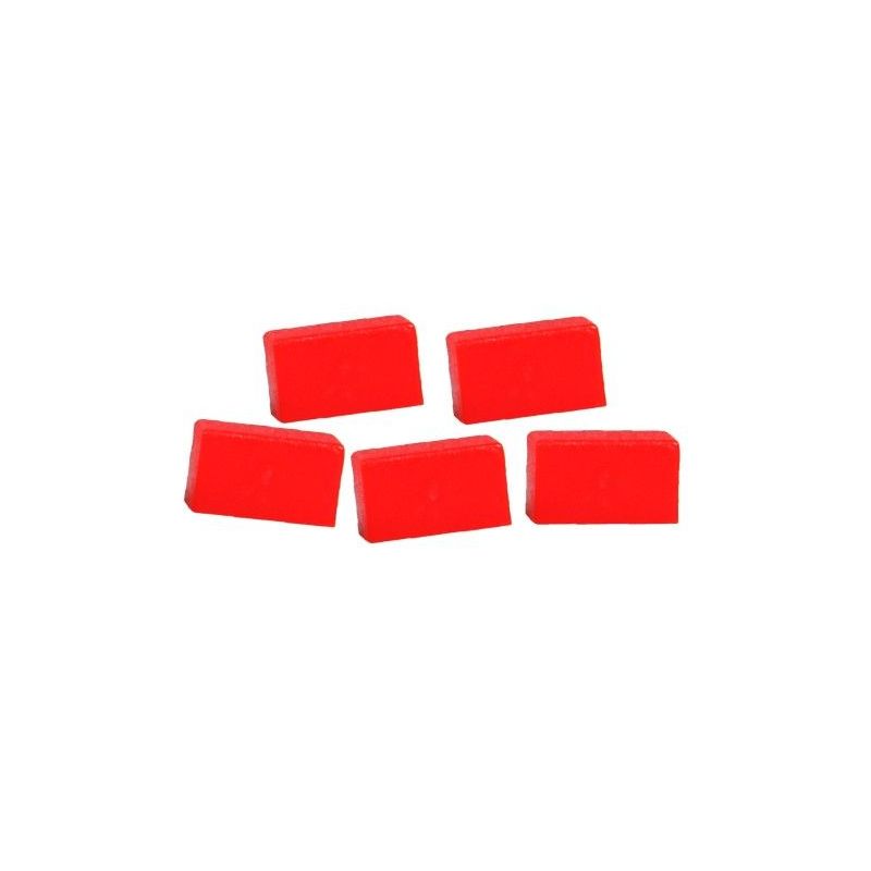 Counters-Sm (100pc) - RECTANGLE - one colour (in Bag)