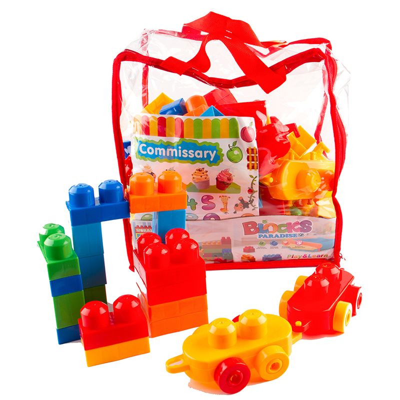 Jumbo Blocks (90pc) in Bag