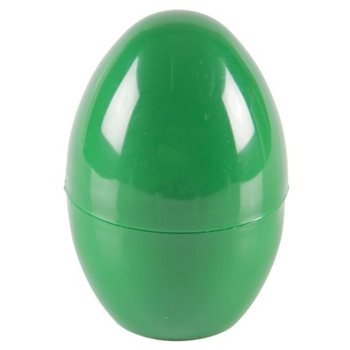 Egg - Big Large Plastic (9cm) - Single - Assorted Colours