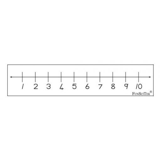 Number Line (1 - 10) - learner/Pupil