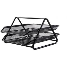 File Tray 2 Tier Metal Mesh...