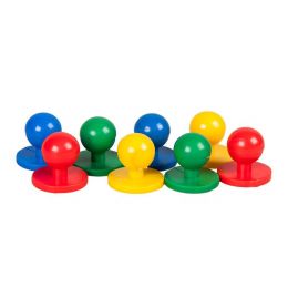 Counters - Standing Pawns (100pc) - 4colours 25each