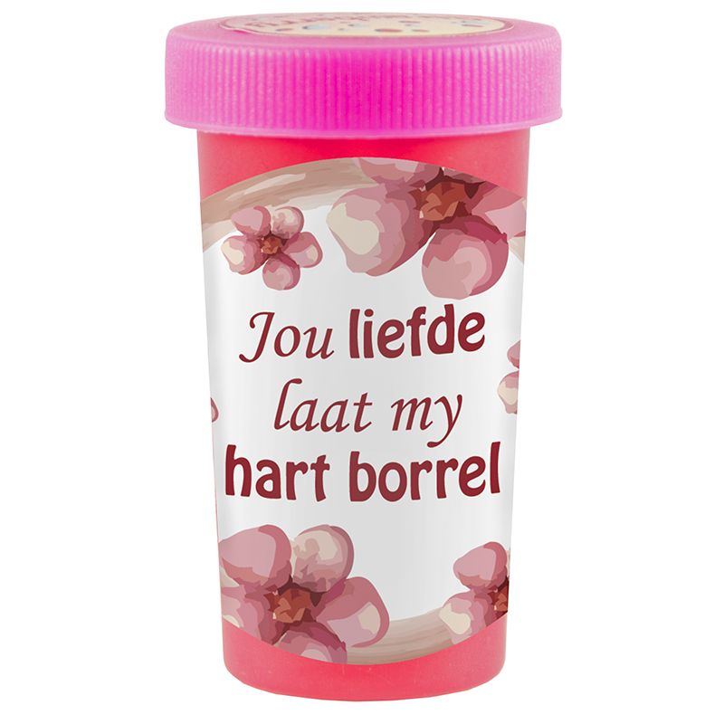 Valentines Kit 3 - Bubbles & Sticker (1pc) - Afrikaans