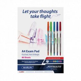 Exam Pad - A4 (80p) - Punched