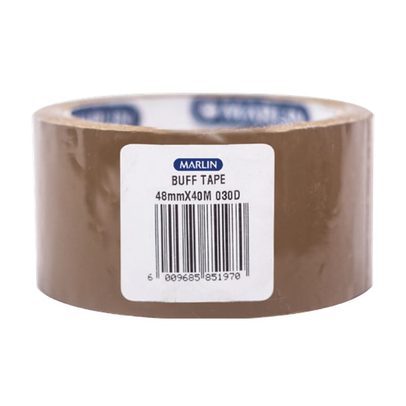Marlin brown Packaging tape 48mm x 50m 1's