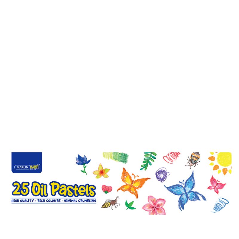 Pastels Oil - Kids (24pc) - Marlin