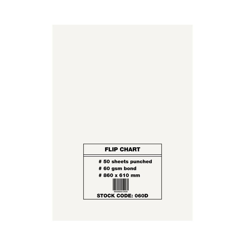 Flip Chart - Bond Paper 860 x 610mm (50 sheet)