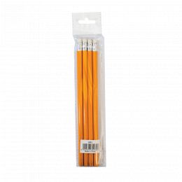 Pencils - HB (4pc) Rubber...