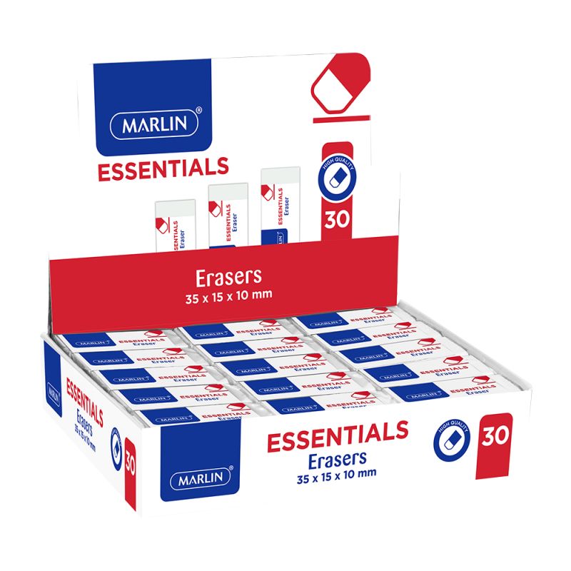 Eraser - 35x15x10mm (30pc) - Marlin