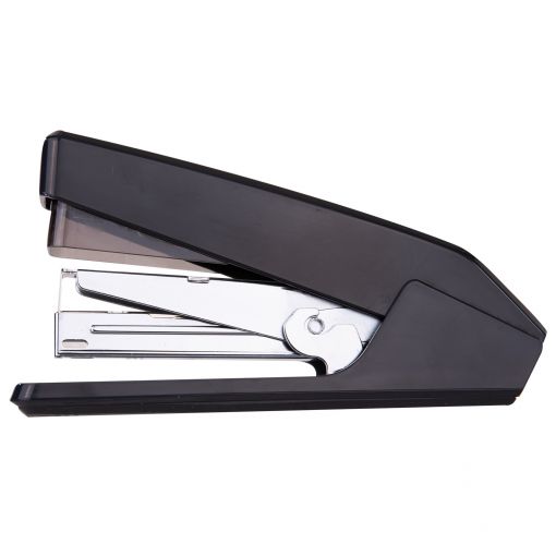 Effortless Stapler 25 Sheets24/6 & 26/6 Black Metal Full Strip - Deli