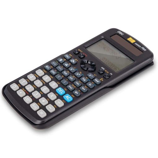 Calculator Scientific - 417 Functions Textbook Display - Black - Deli