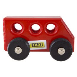 Wooden Coloured Car - Taxi...