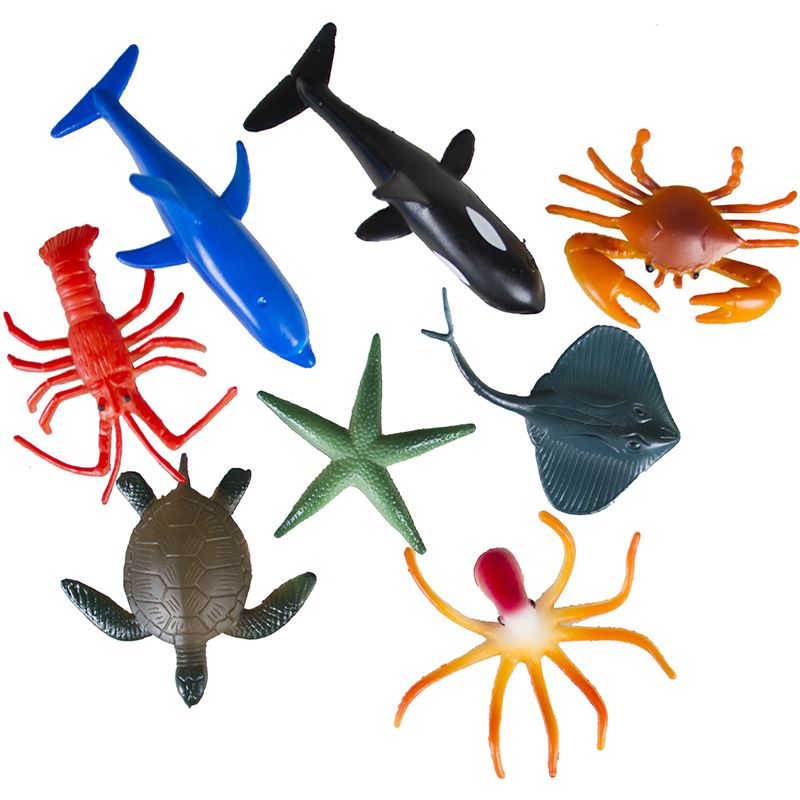 Sea Creatures - Large (8pc) Ocean Play - Assorted