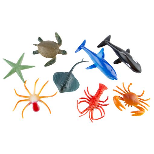 Sea Creatures - Large (8pc) Ocean Play - Assorted