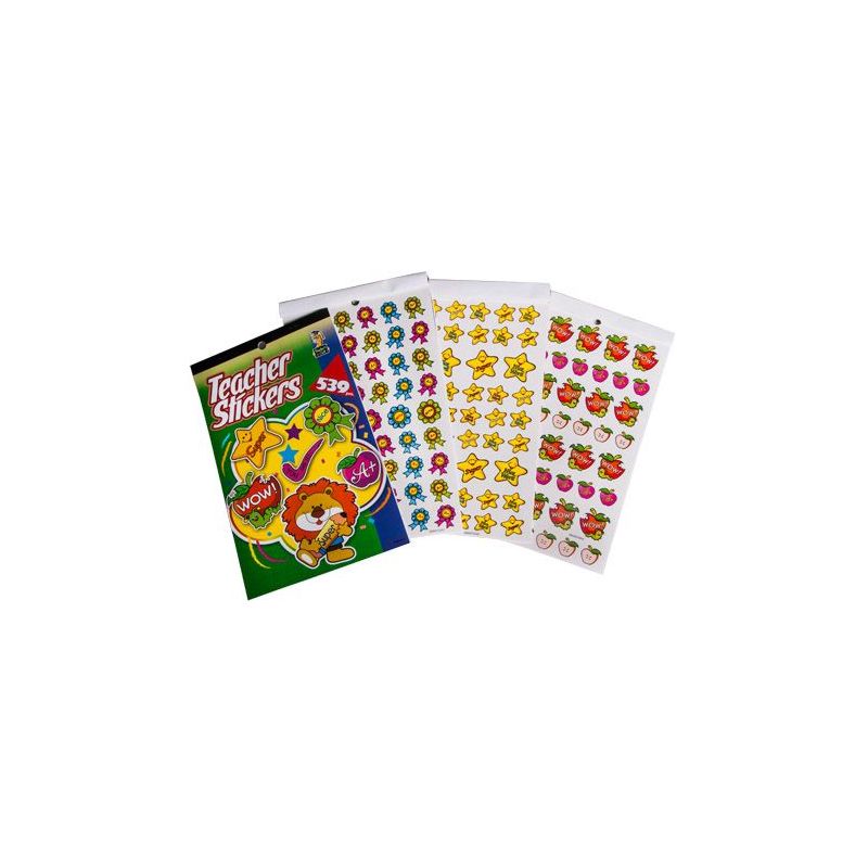 Teacher Sticker Book (1 Book) Assorted designs