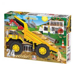 Wood Puzzle - A4 24pc -...