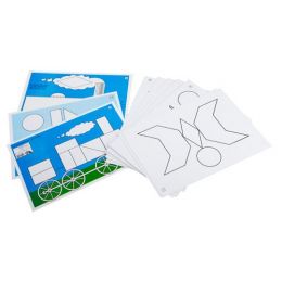 Logi Shapes - Pattern Cards (16 double sided cards)