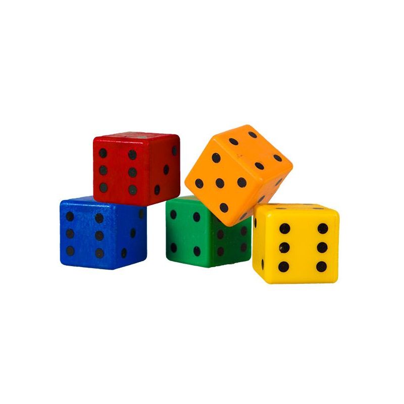 Dice - Cube (35mm) - Dots (1-6)