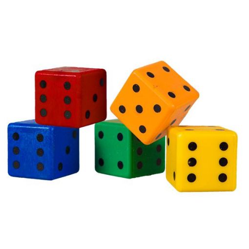 Dice - Cube (35mm) - Dots (1-6)