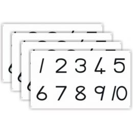Desk Cards - Number Symbols 1-10 (A3)