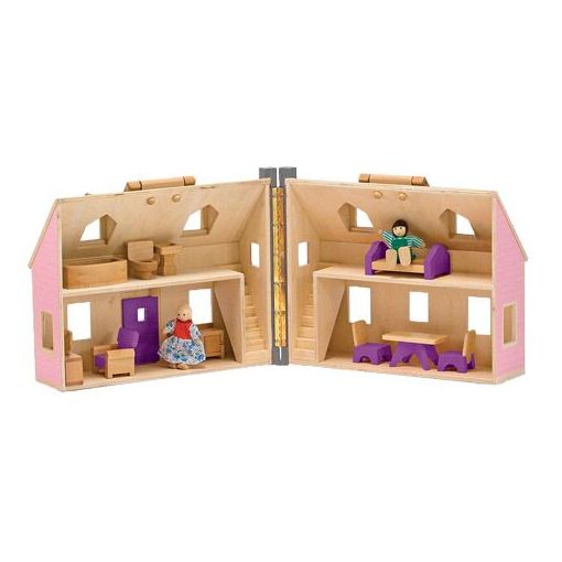 Fold and Go Mini Dolls House