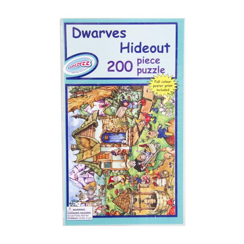PZ SZ Cardboard 200pc - Dwarves Hideout