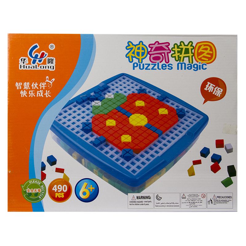 Mosaic Shape Puzzles (490pc)