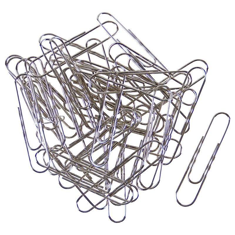 Paper Clips - Silver wavy 78mm (50pc)