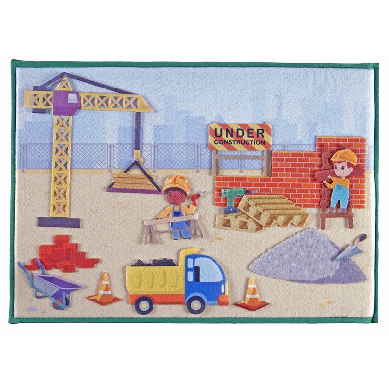 Felt Theme - Fun Construction Site Scene (A3 felt board included)
